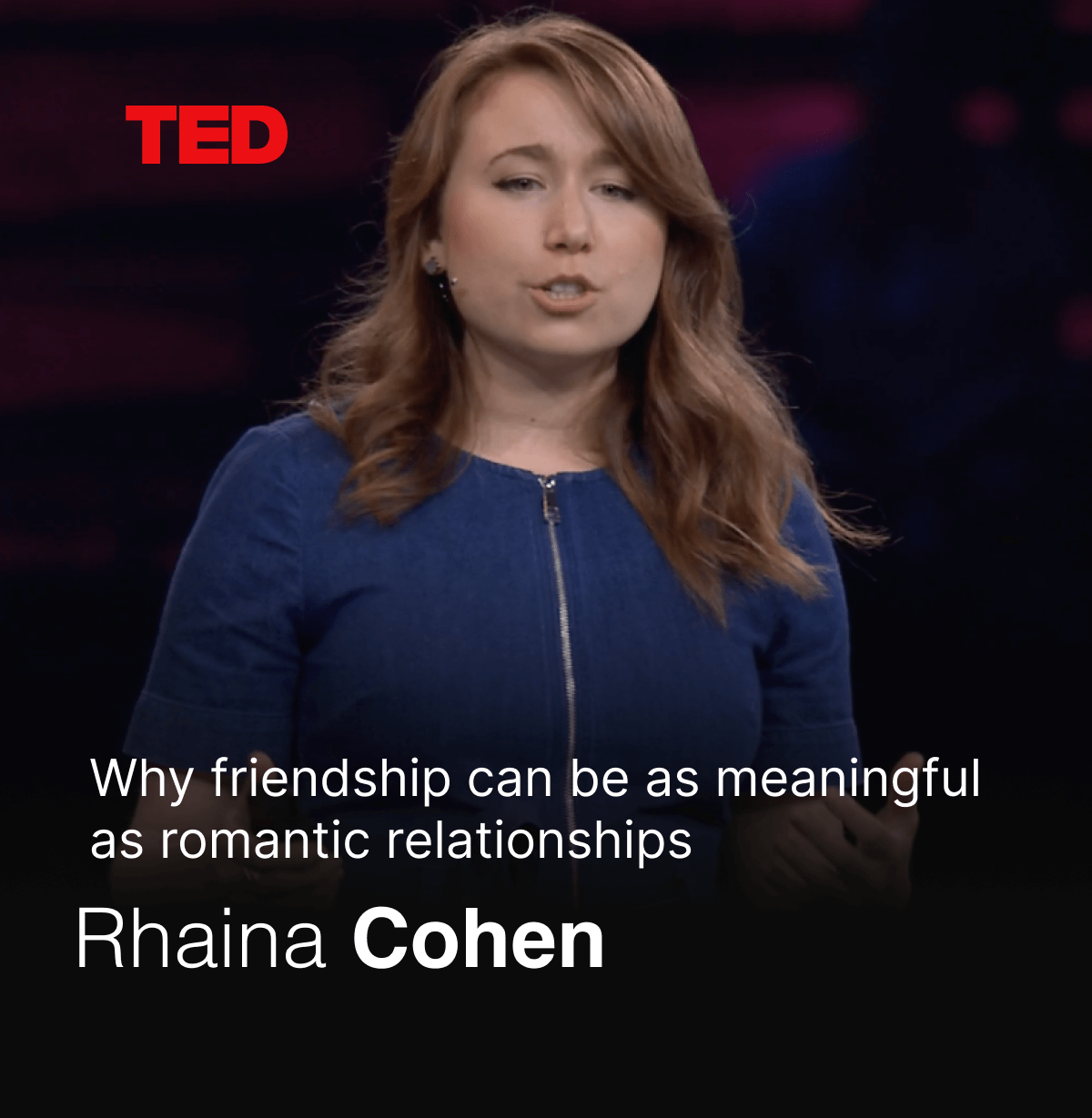 Video - Why friendship can be as meaningful as romantic relationships