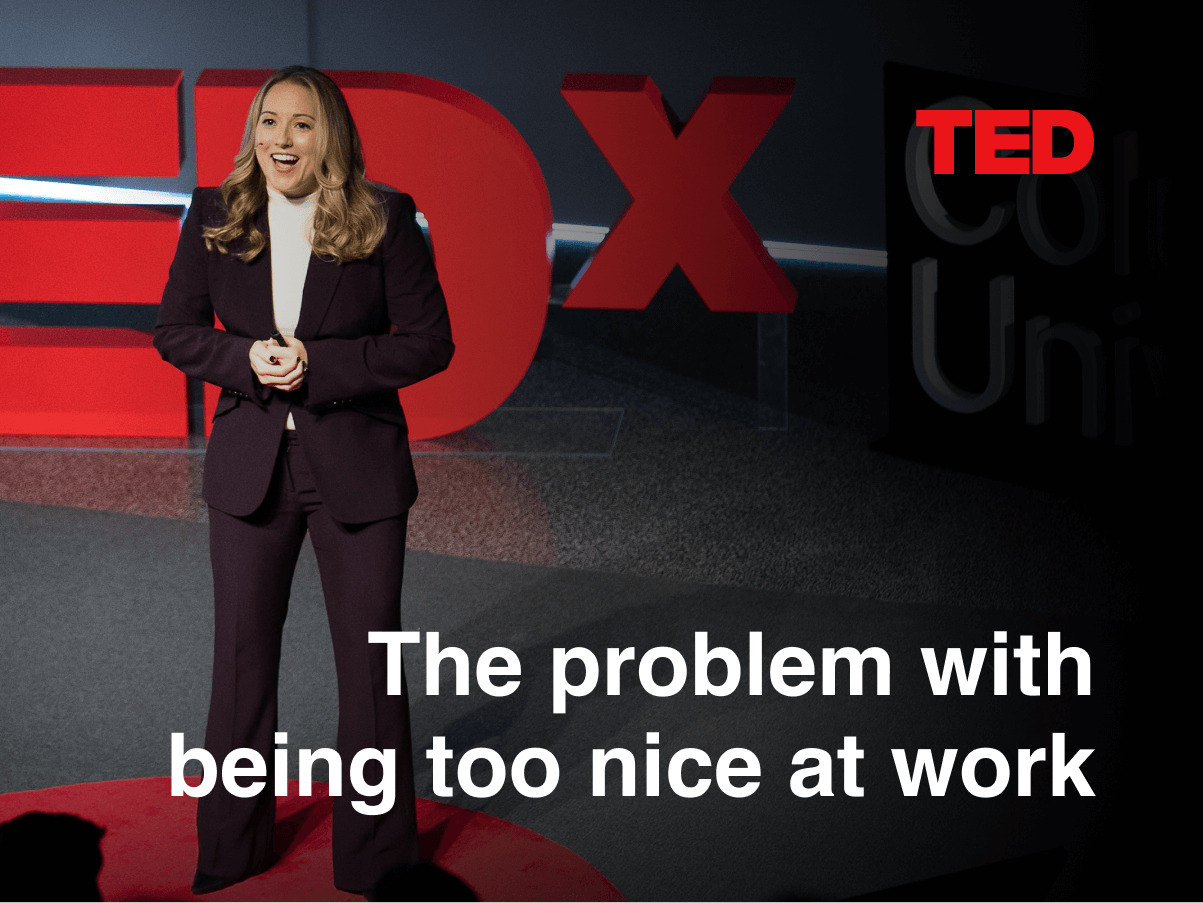 Videos - The problem with being too nice at work