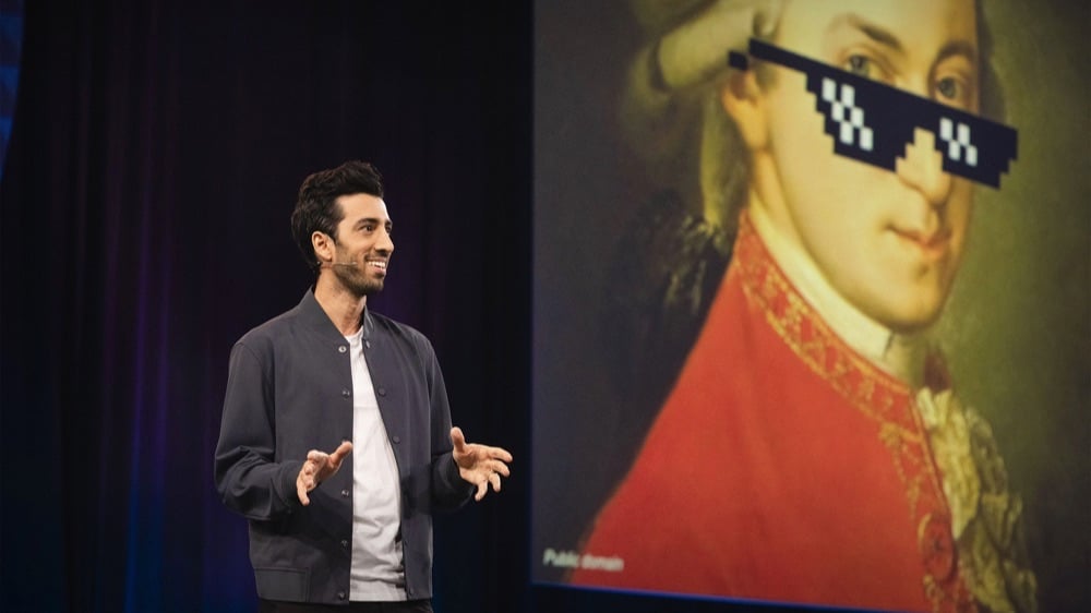 Is_perfectionism_just_procrastination_in_disguise Jon Youshaei on stage