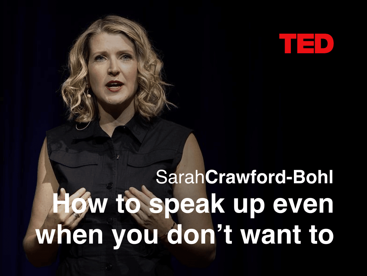 Videos - How to speak up even when you don’t want to